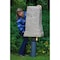 Emsco Group Landscape Rock, Natural Sandstone Appearance, Tall Monolith Utility Cover, Lightweight 2235-1 - alternate 4